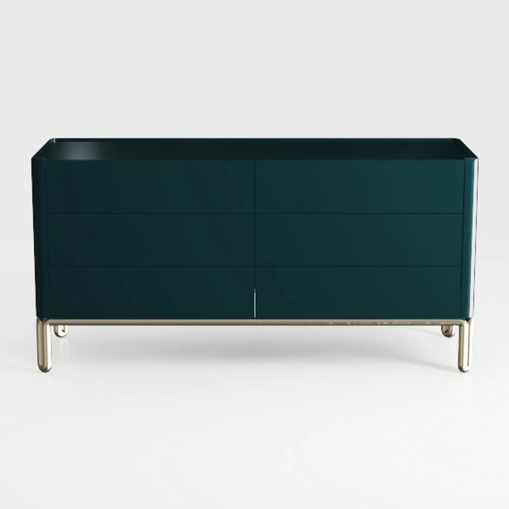 White Metal Storage Cabinet with 2 Doors - (25H)