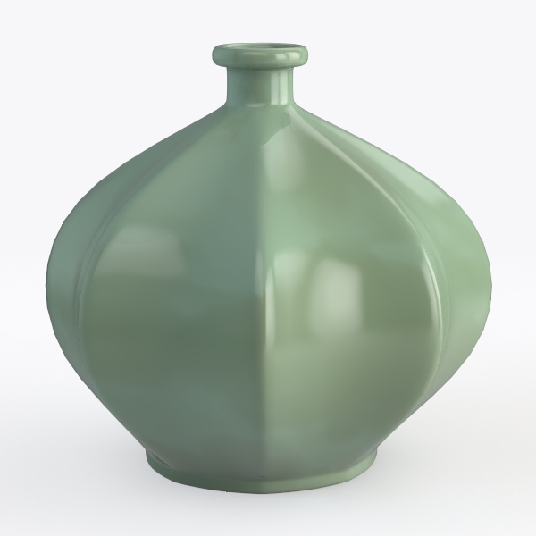 LUKA Ceramic Rustic Farmhouse Vase, 9.2 inch