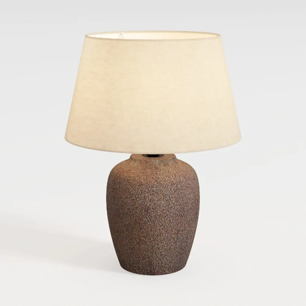 YYJLX Boho Table Lamp Set of 2 Large Rattan Gold