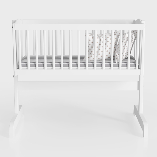 Tuscany White 4 in-1-Convertible Crib