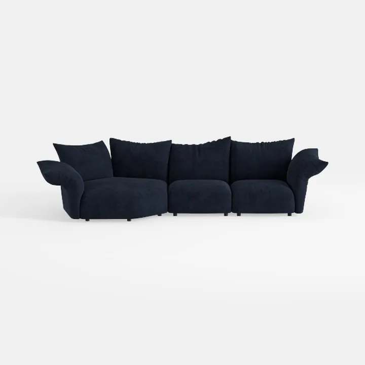 102.7" W Cloud Sectional Couch, Cloud Sofa with Le
