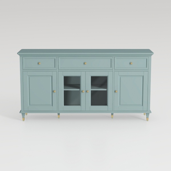 ARTPOWER 58&#39;&#39; Mid-Century Modern Buffet Storage