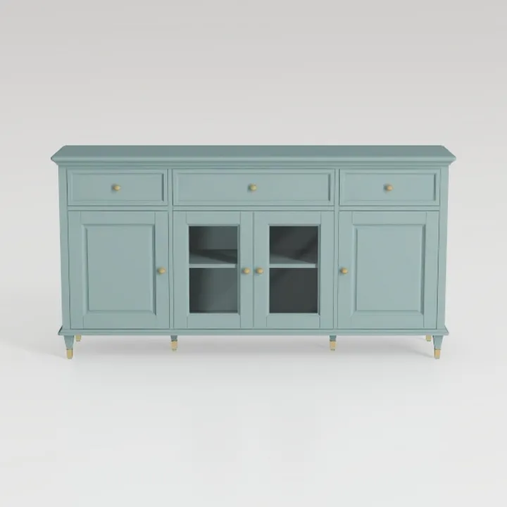 ARTPOWER 58'' Mid-Century Modern Buffet Storage