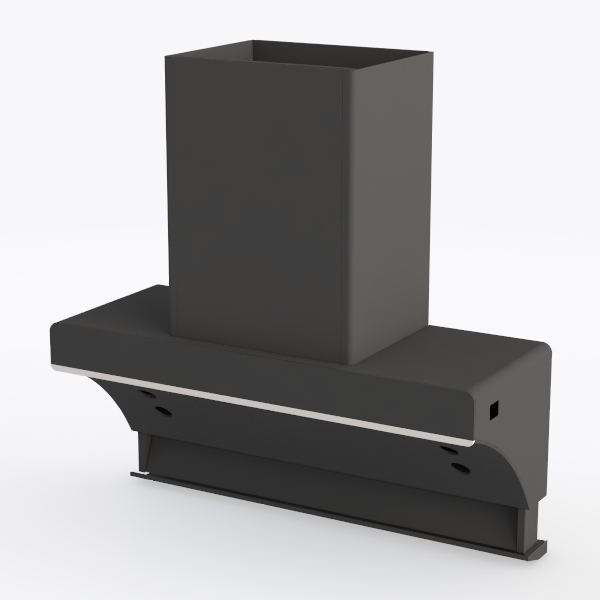 Hauslane 30&quot; Wall Mount Range Hood – Black Stainle