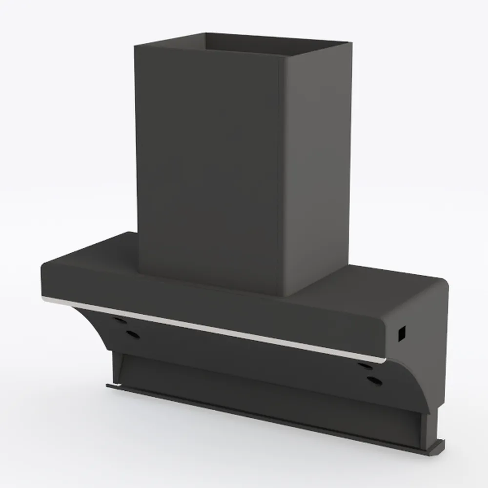 Hauslane 30" Wall Mount Range Hood – Black Stainle