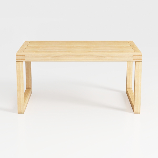 Natural Solid Pine Wood Table Top Set