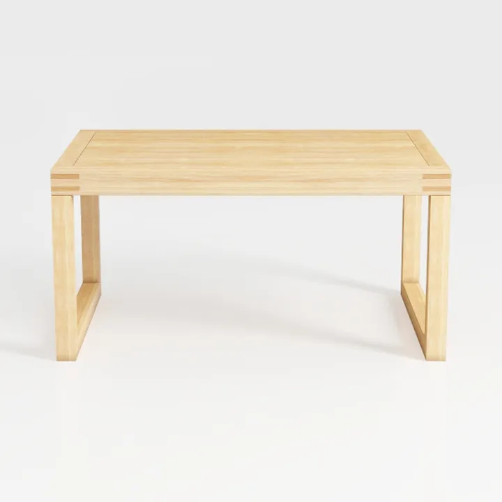 Natural Solid Pine Wood Table Top Set