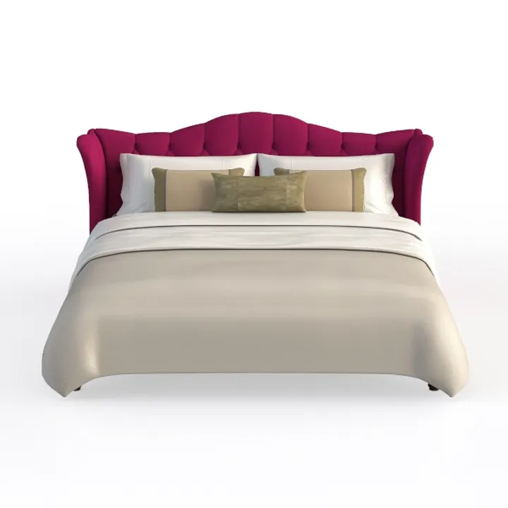 vidaXL - Telaio per letto per interni della casa, camera da letto, letto con gambe in acciaio, facile da pulire, tessuto beige, misura king size