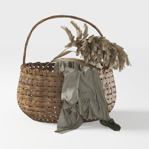 storage basket-Glamorous Rattan
