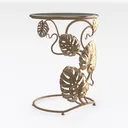 side table-Renaissance Romance Right 45 Degree View