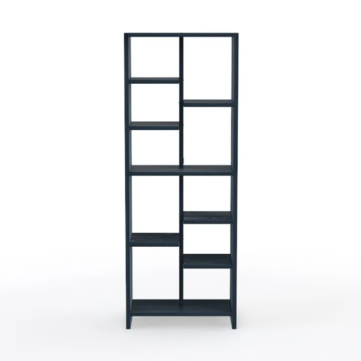 VASAGLE 6-Tier LED Bookshelf, Display Shelf with