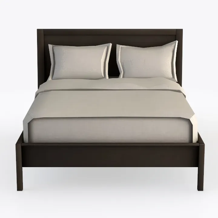 Baxton Studio Elizabeth Platform Bed Grey/Full