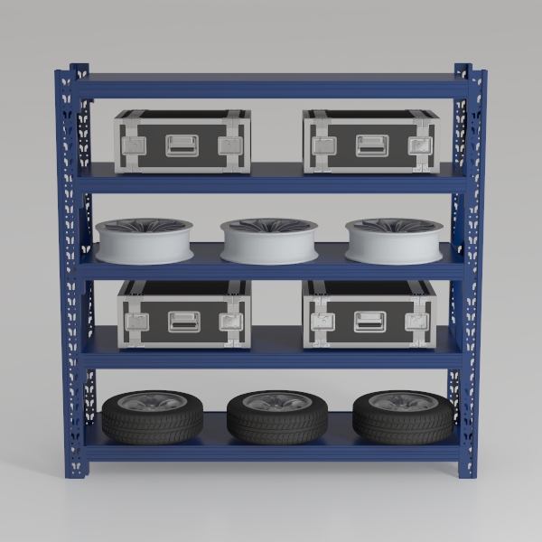 5&#39;5&quot; W Heavy Duty Garage Shelving, 5 Tier