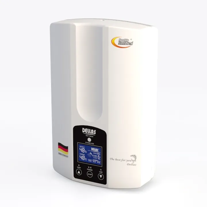 Digital Wall Mounted Electric Tankless Water Heater 3D Model