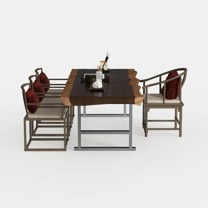 Home Office Chair Solid Wood Tea Chair, Leisure Ar