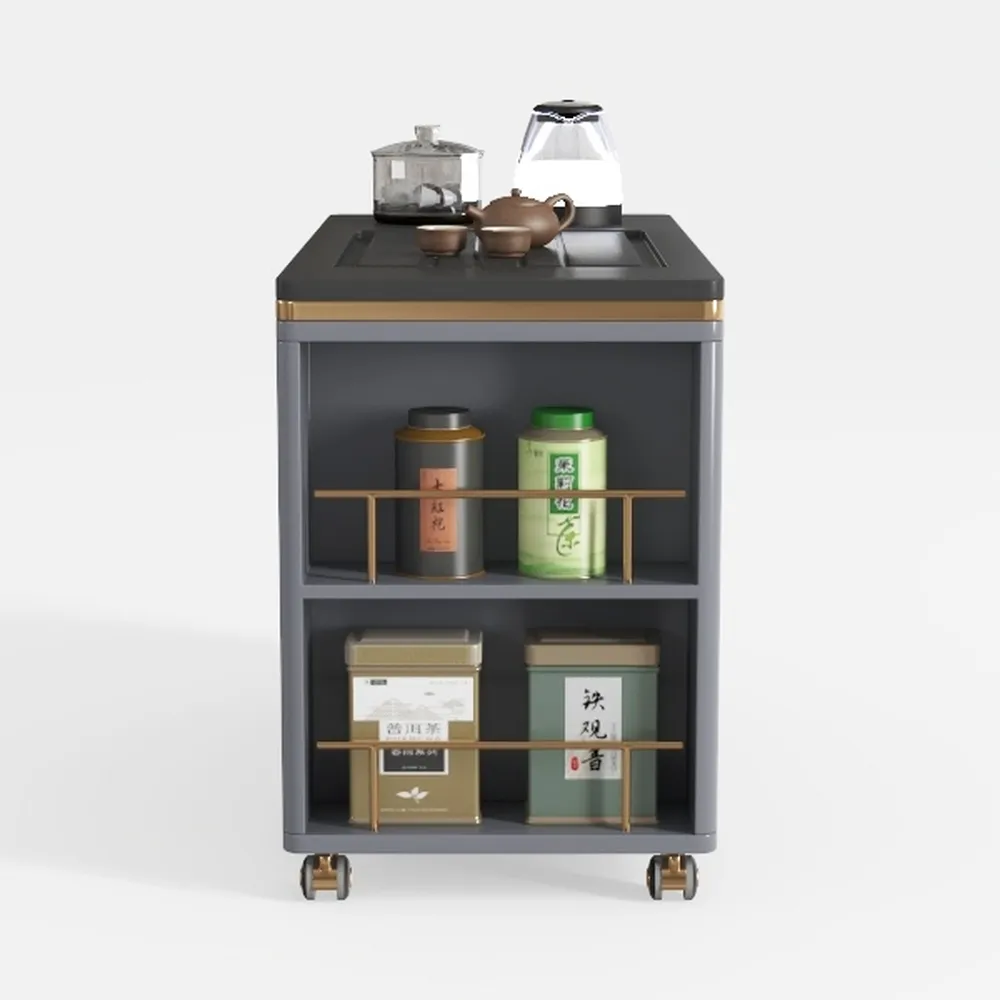 Farmhouse End Table,24" Large Sofa Side Table with