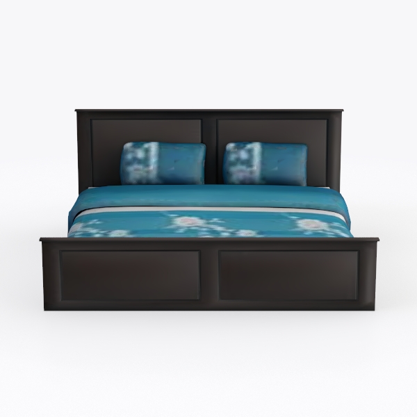 Oxford Espresso Twin Platform Bed