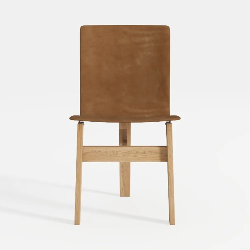 Nathan James Cohen Wood Dining Chair, Mid-Century