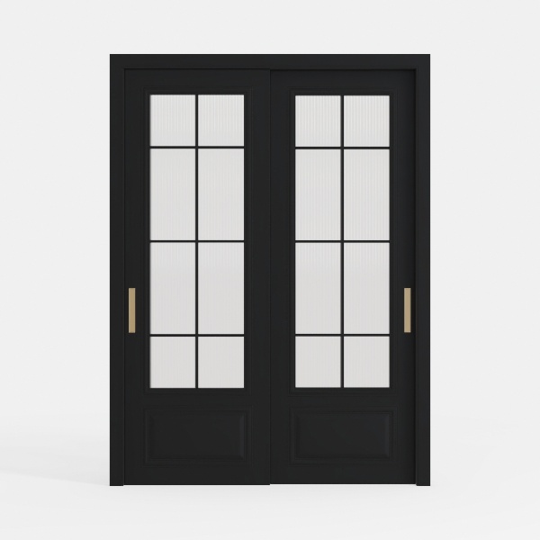 SARTODOORS Solid Interior French Double Doors 72 