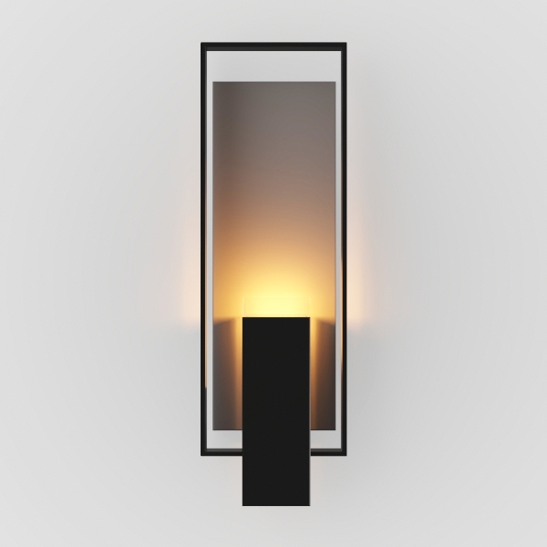 TL0013 Small Retangular Tiffany Lamp Stained Glass