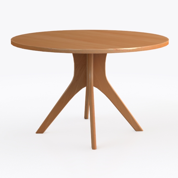 Sitka 36.06 in. Circular Amber 100% Bamboo (Seats 