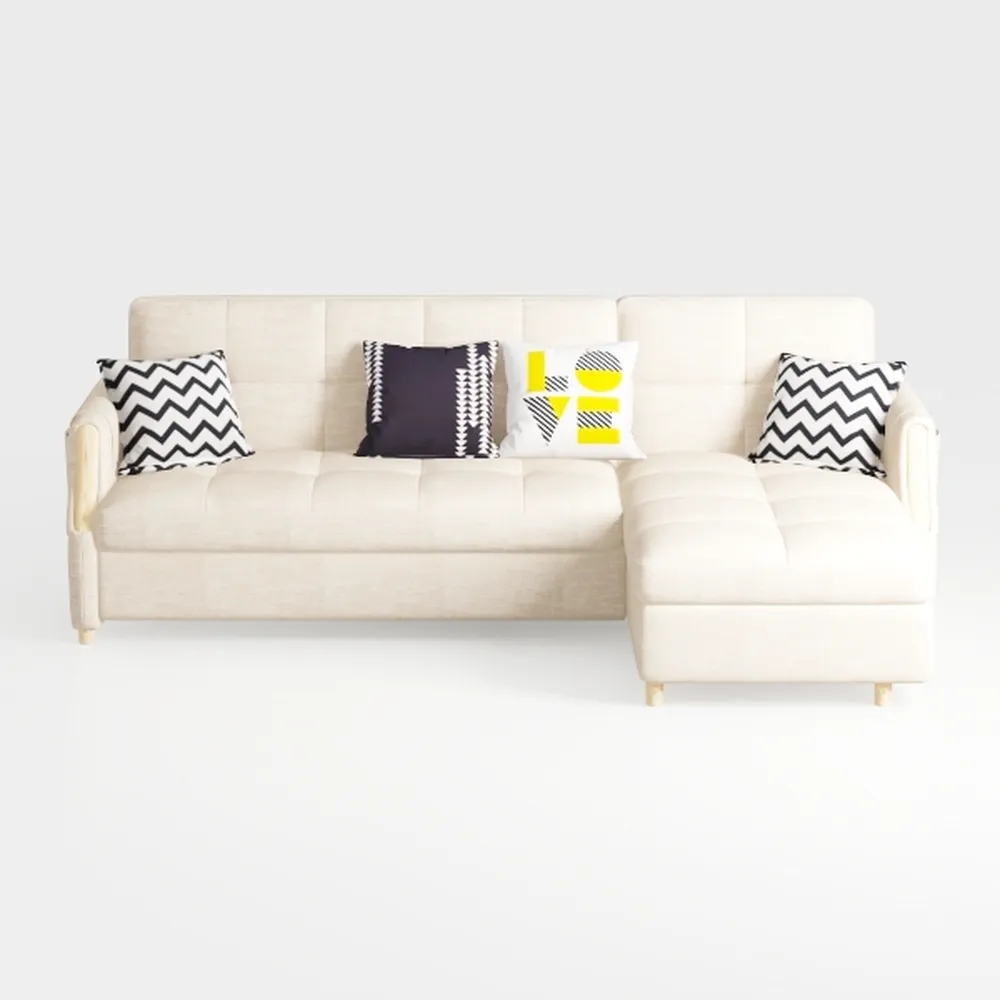 YITAHOME Cloud Couch Sectional Sofa with Ottoman, 