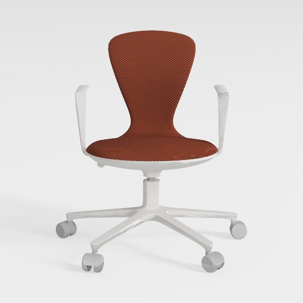 Home Work Chair Ergonomic Round Back Office Chair 