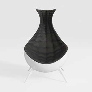 Poltrona lounge in morbido mohair beige orsacchiotto pigro poltrona caminetto Love Seat sedia da pavimento con nero 75 cm dimensioni accogliente ed elegante opzione di seduta per arredamento casa