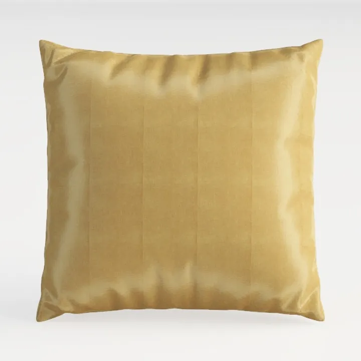 Minimalist Velvet Throw Pillow 3D Model