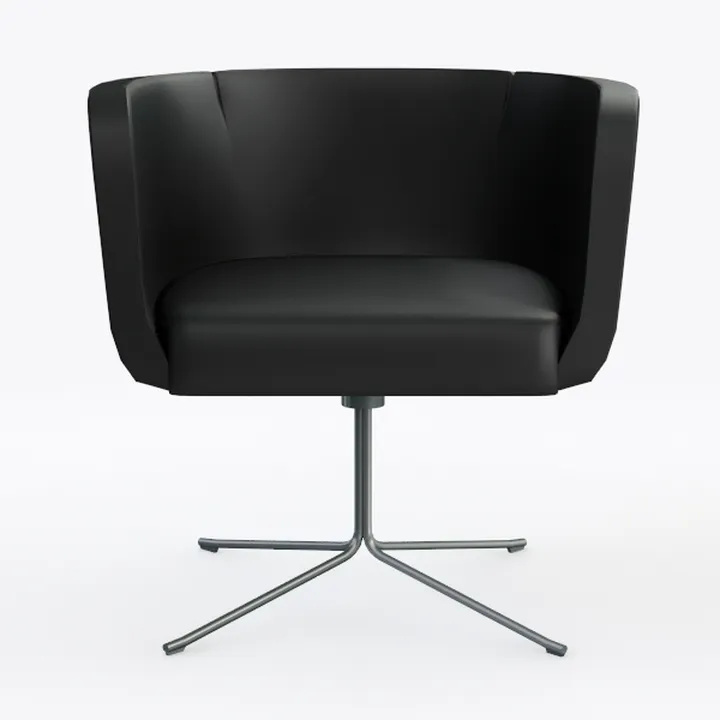 LumiSource Vintage Flair Swivel Accent Chair, Arm 