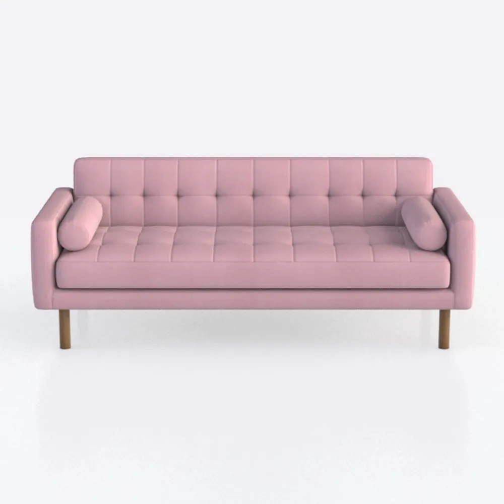 QHITTY Chesterfield Sofa, Modern 3 Seater Accent
