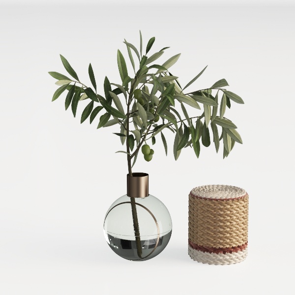 Contemporary Tropical-decoration