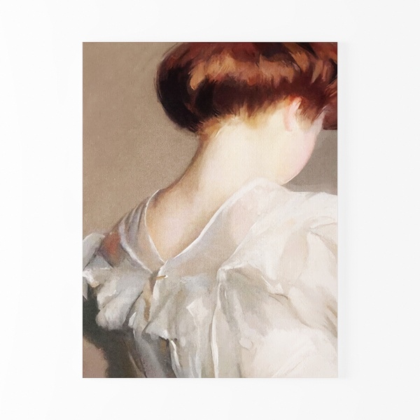 Boiee Art,24x36Inch Hand Painted Girl in Wedding