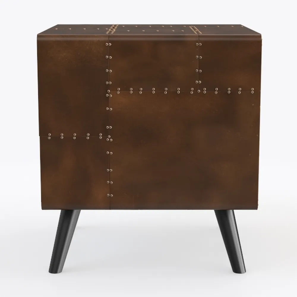 Contemporary Style Nightstand – Elegant Bed Side