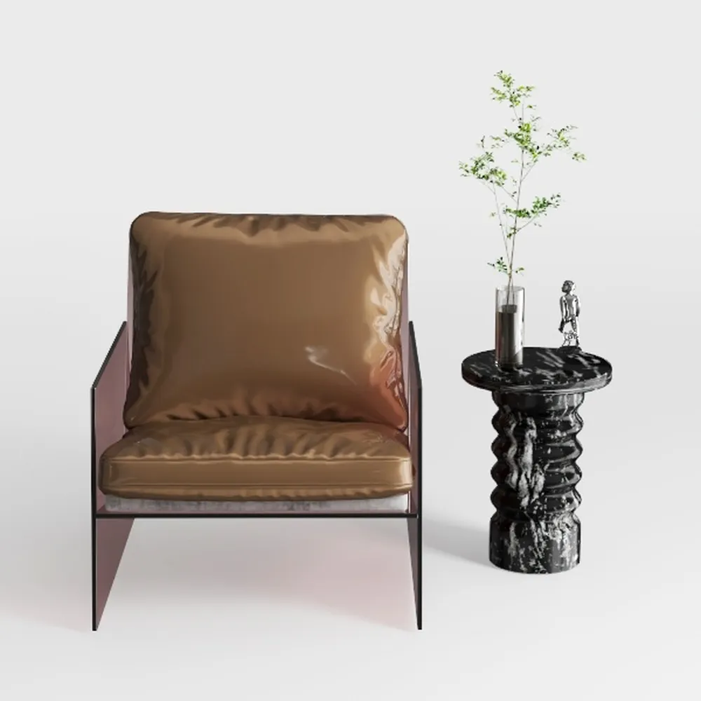 Sedia Pieghevole Moderna in Acrilico,Sedie da Pranzo Pieghevoli Moderne Trasparenti,Sedie da Pranzo Trasparenti Impilabili,Sedia in Cristallo Trasparente,Sedile da Soggiorno in Plastica per