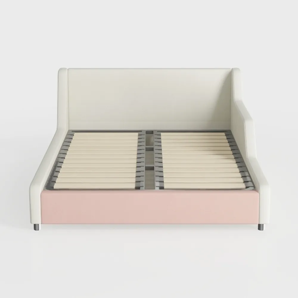 VELOCAVA King Size Lift Up Storage Bed with Modern