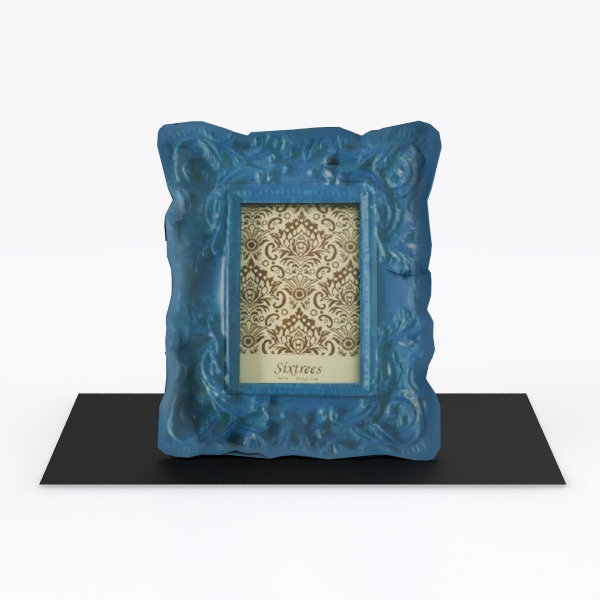 Baroque Deep Ocean Frames  - blue