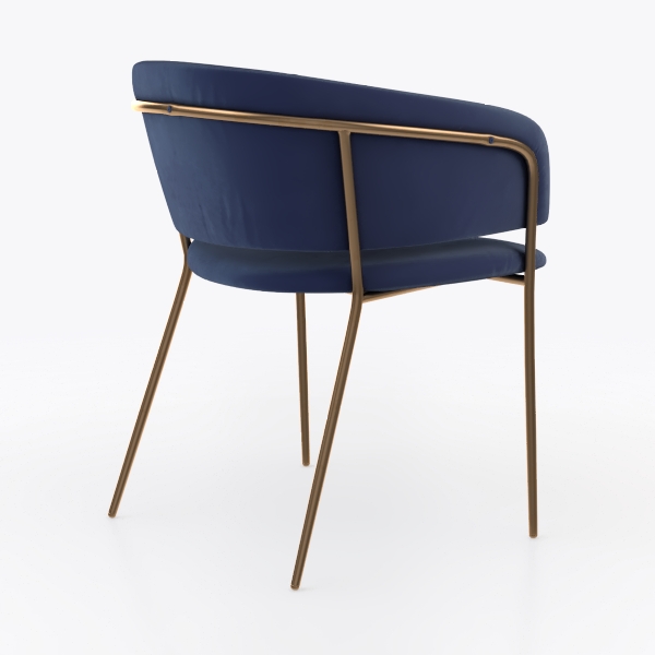 Set of 4 White Velvet Bar Stools with Swivel and B