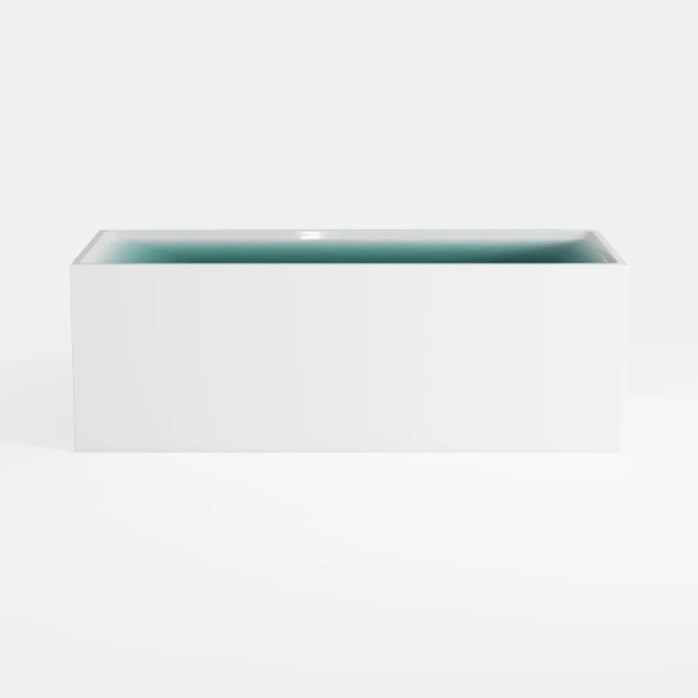 WOODBRIDGE 60" Acrylic Rectangular Alcove Soaking