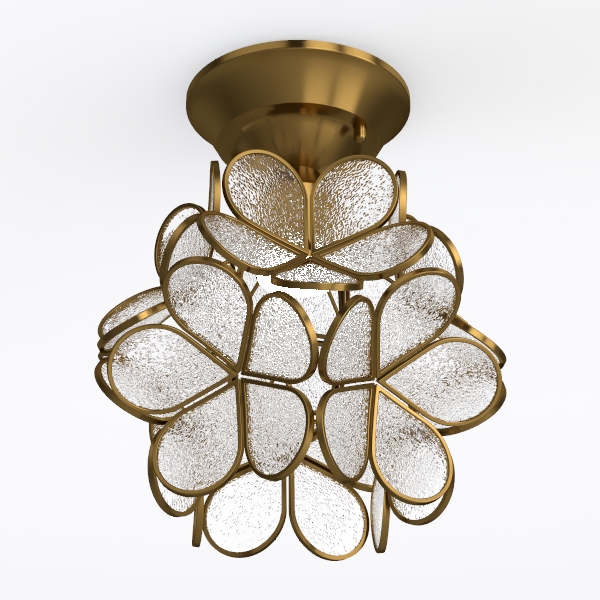 Bieye L10824 Flower Petals Tiffany Style Stained