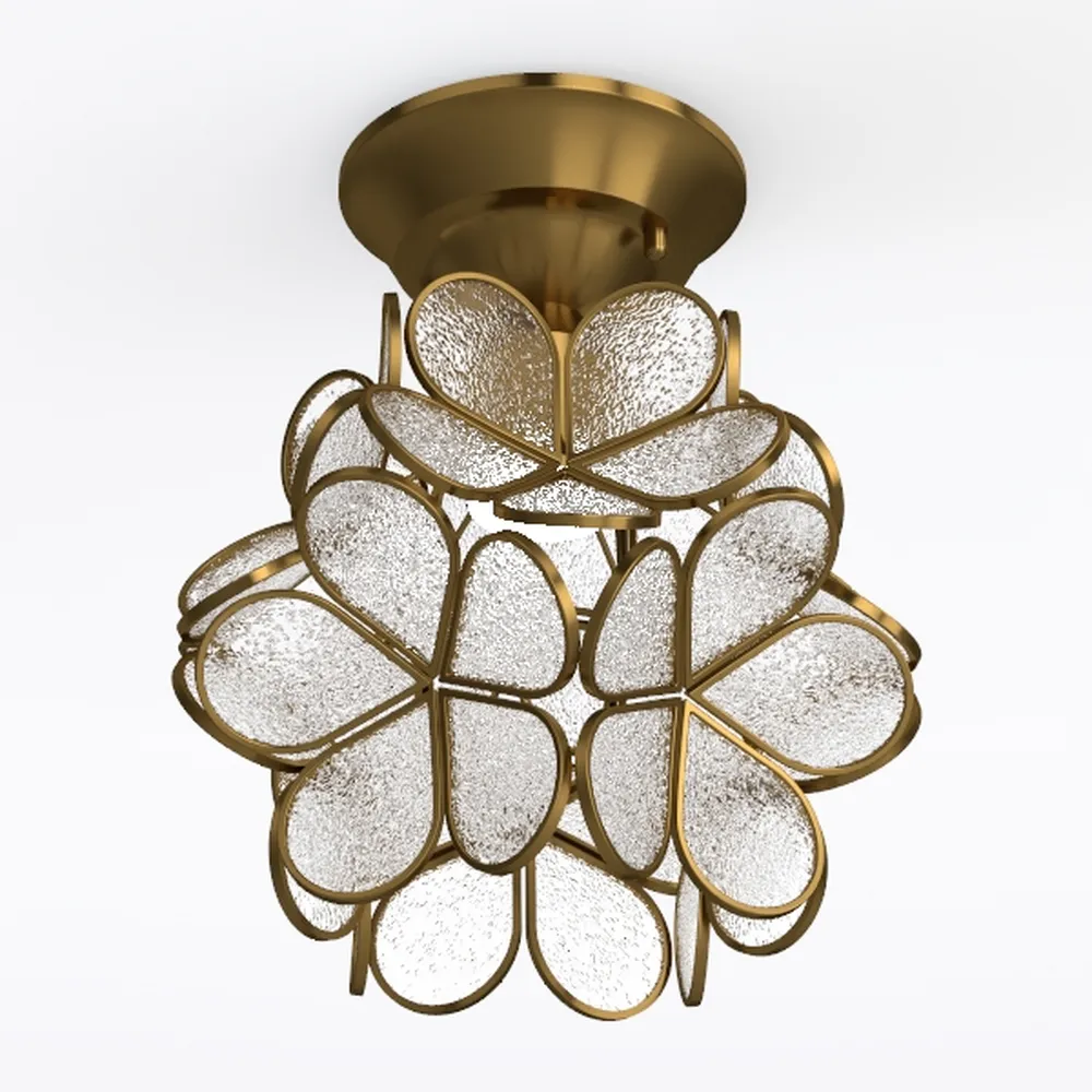 Bieye L10824 Flower Petals Tiffany Style Stained