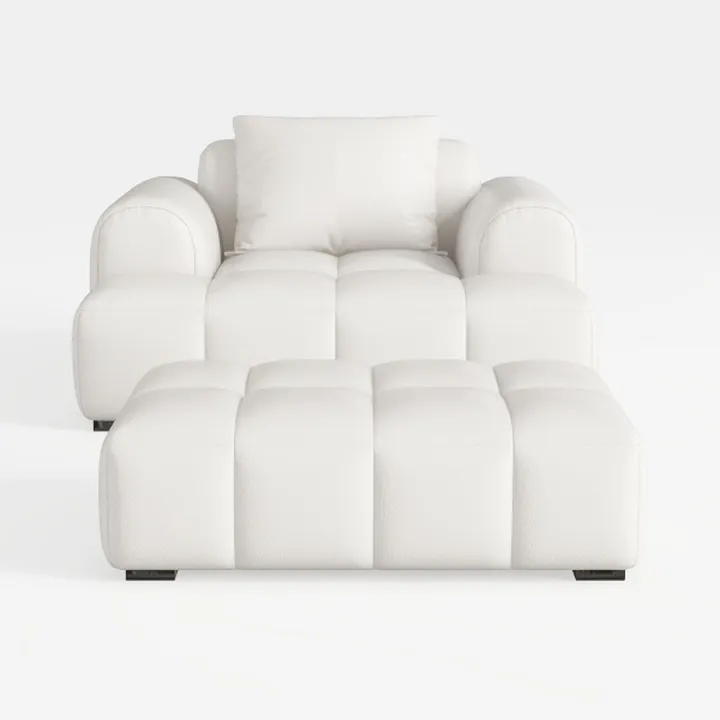 Living Room Bedroom Recliner Sofa, Fabric Electric