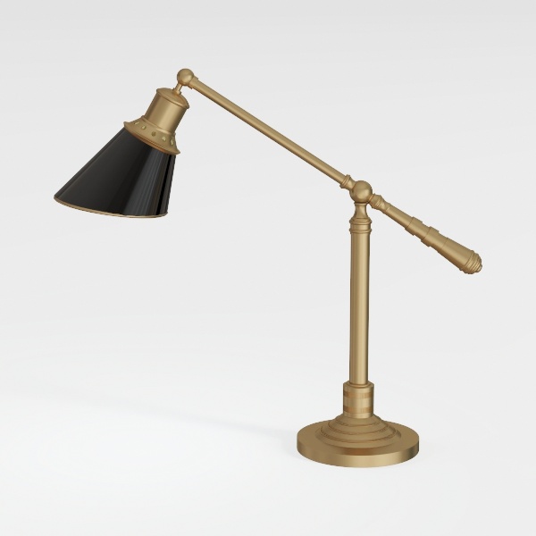 OYEARS Modern Industrial Desk Lamp for Reading LED