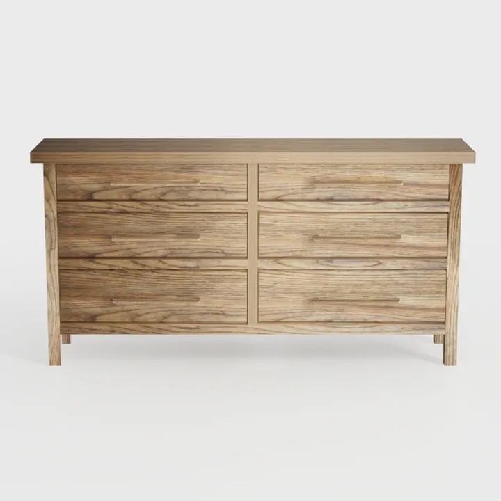 6 Drawers Dresser for Bedroom, 54" Large Storage