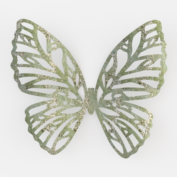 butterfly decoration-Fluttering Blooms