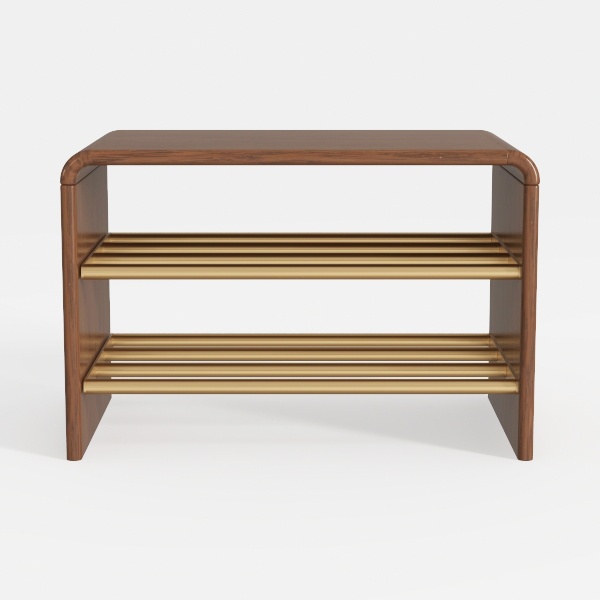 Smiry Bamboo Shoe Rack for Closet, 3 Tier Wooden