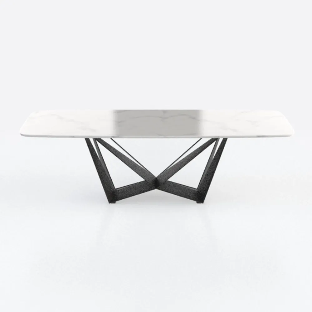 TAPIVA Desk Computer Desks Office Desk Marble Tabl