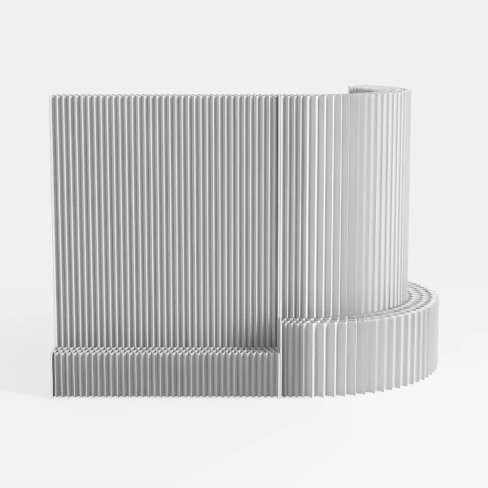 Semiocthome Gray Buffet Cabinet with Storage,