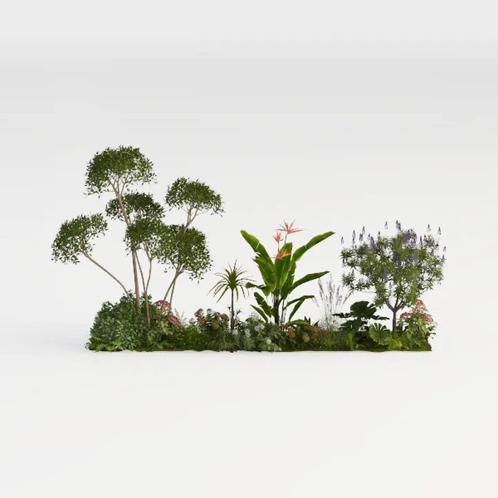 perennial border-Cozy Garden