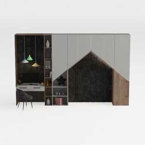 desk with bookcase-Kiddie Gala